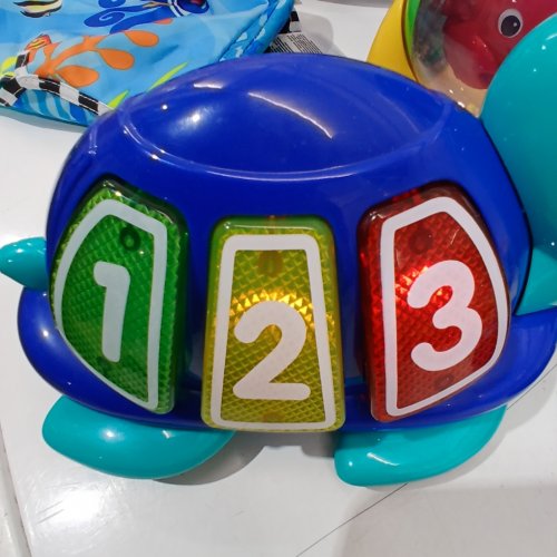 BABY EINSTEIN NEPTUNE'S OCEAN DISCOVERY JUMPER - 6+ MONTHS (MODEL: 10455-ES) image 2