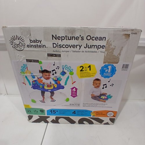 BABY EINSTEIN NEPTUNE'S OCEAN DISCOVERY JUMPER - 6+ MONTHS (MODEL: 10455-ES) image 8