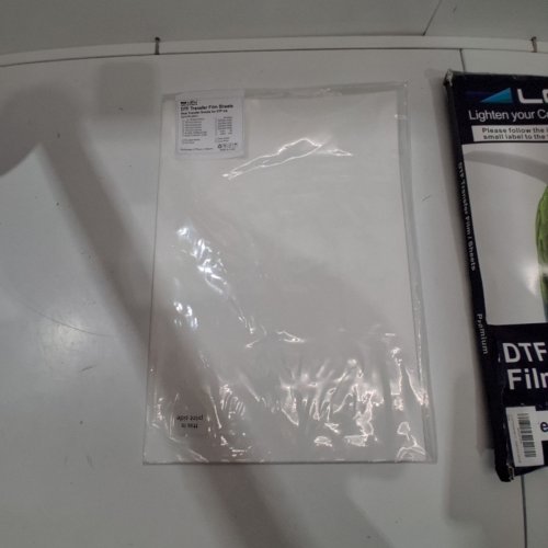 LCC DTF HOT AND COLD PEEL TRANSFER FILM SHEETS - 50 SHEETS - 13" X 19" - WHITE image 2