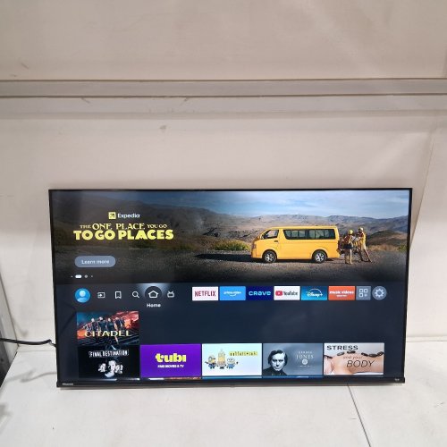 HISENSE 40" HI-QLED HD SMART FIRE TV, DOLBY AUDIO, COMPATIBLE WITH ALEXA, FULL ARRAY LED - 1080P - BLACK - (MODEL: 40QD4SF) image 2