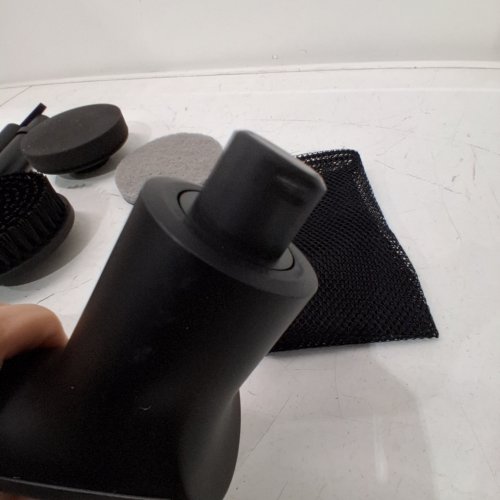 HOTO ELECTRIC SPIN SCRUBBER BRUSH - 28" HANDLE - BLACK (MODEL: QWQJA20) image 3