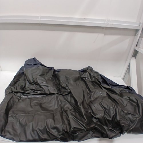 INTEX DURA-BEAM STANDARD RAISED AIRBED WITH BUILT-IN ELECTRIC PUMP - QUEEN/ 16.5" - NAVY BLUE / GREY (MODEL: 64123ED) image 4