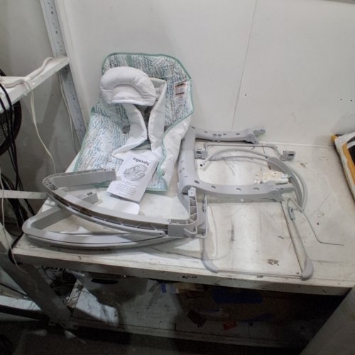 INGENUITY KEEP COZY 3-IN-1 GROW WITH ME BABY BOUNCER - 24.4" X 19.4" X 26.3" - FOR 0-30 MONTHS - SPRUCE (MODEL: 12637) image 3