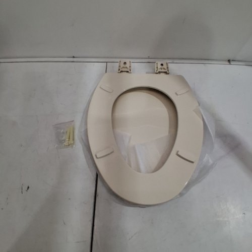 CENTOCO ELONGATED HEAVY DUTY TOILET SEAT - BONE (MODEL: DSAMAZ9-106) image 2