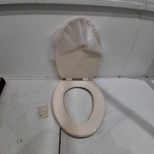 CENTOCO ELONGATED HEAVY DUTY TOILET SEAT - BONE (MODEL: DSAMAZ9-106) image 3