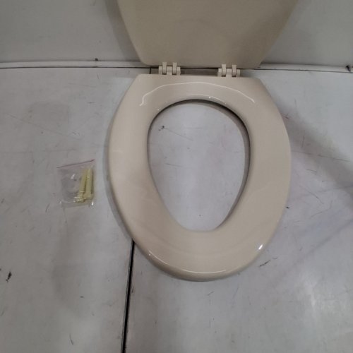 CENTOCO ELONGATED HEAVY DUTY TOILET SEAT - BONE (MODEL: DSAMAZ9-106) image 4
