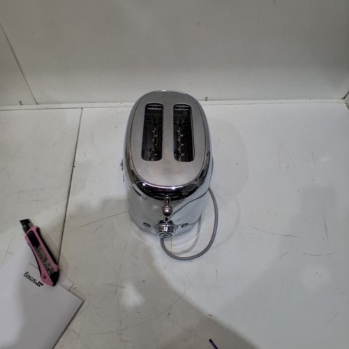SMEG VINTAGE STYLE 2 SLICE TOASTER - CHROME (MODEL:TSFO1SSUS) image 3