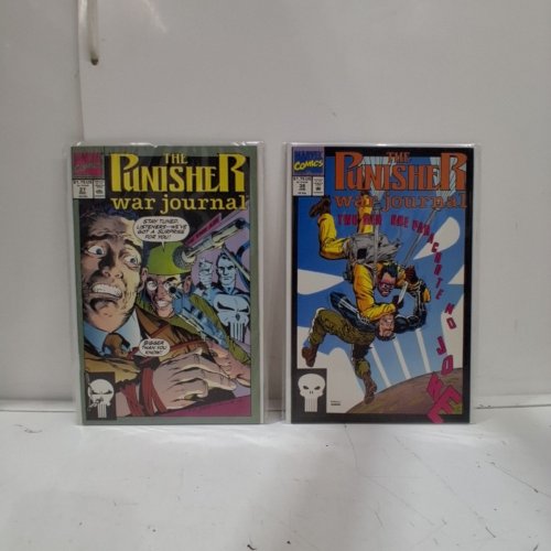 4 ASSTD MARVEL THE PUNISHER WAR JOURNAL COMIC BOOKS - PUNISHER WAR JOURNAL #37, #38, #52, AND #53 - VARIOUS AUTHORS image 4