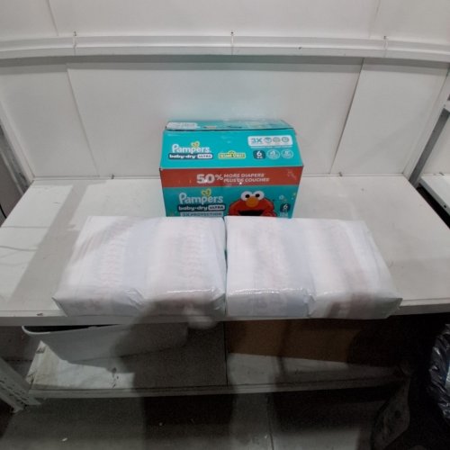 124PK PAMPERS BABY DRY ULTRA 3X PROTECTION -SIZE 6 image 2