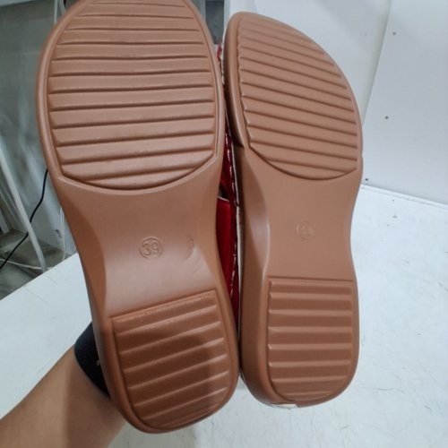 WOMENS BUNION CORRECTING OPEN TOE SANDALS - 8 - RED image 3