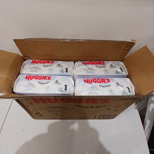 256PK HUGGIES SNUG & DRY BABY DIAPERS - SIZE 1 image 2