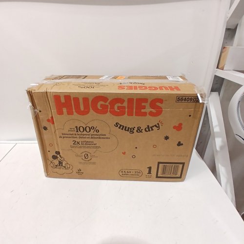 256PK HUGGIES SNUG & DRY BABY DIAPERS - SIZE 1 image 3