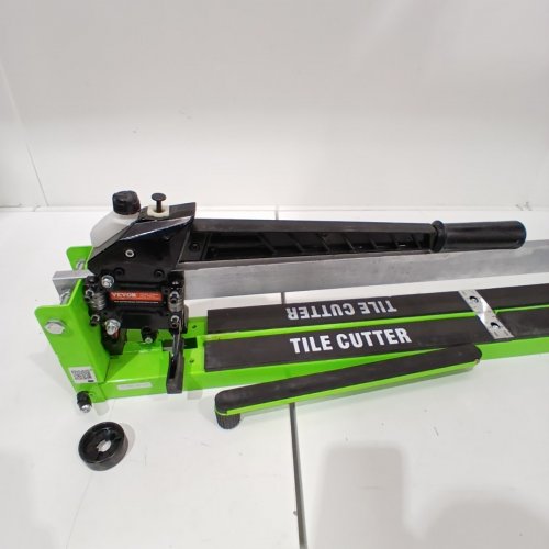 VEVOR MANUAL CERAMIC PORCELAIN TILE CUTTER WITH ALL-STEEL FRAME & BONUS SPARE CUTTER - 32" - GREEN image 5