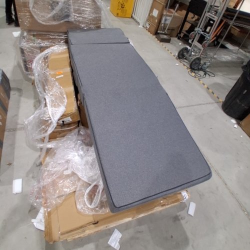 YOUZI 6" FOLDING SOFA BED - COT SIZE (75" X 25") - GREY image 3
