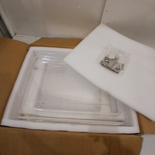 PASTRY DISPLAY CASE - 2-TIER 20.7" X 13.1" X 12" - CLEAR (MODEL: CX-01) image 2