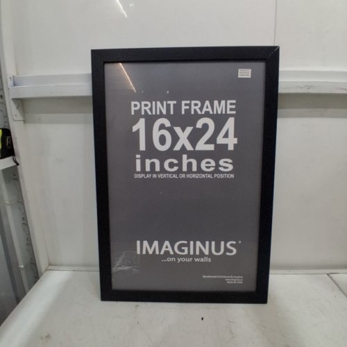 IMAGINUS PRINT MDF WOOD FRAME - 16" X 24" - BLACK image 2