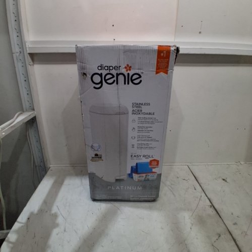 DIAPER GENIE PLATINUM DIAPER DIAPER PAIL - WHITE image 5
