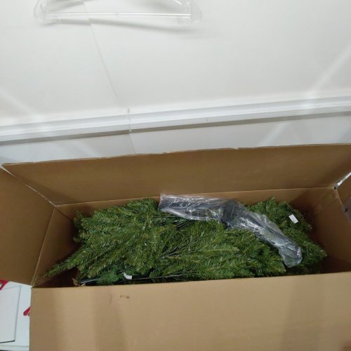 NATIONAL TREE COMPANY UNLIT DUNHILL FIR ARTIFICIAL CHRISTMASS TREE WITH STAND - 6.5FT - GREEN/BLACK (MODEL: DUH-65) image 3