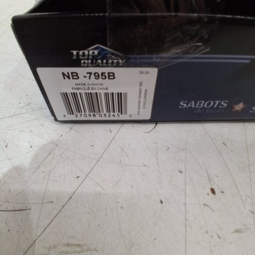 TOP QUALITY REAR BRAKE SHOES - FITS SELECT PONTIAC/CHEVROLET/SATURN MODELS (MODEL: NB-795B) image 5