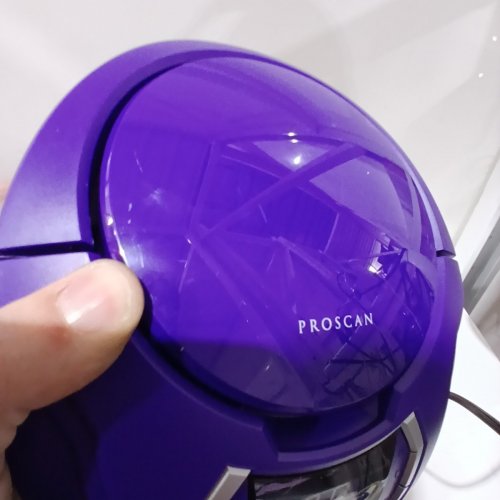 PROSCAN CD RADIO BOOMBOX WITH FM RADIO - PURPLE (MODEL:PRCD261-PURPLE) image 4