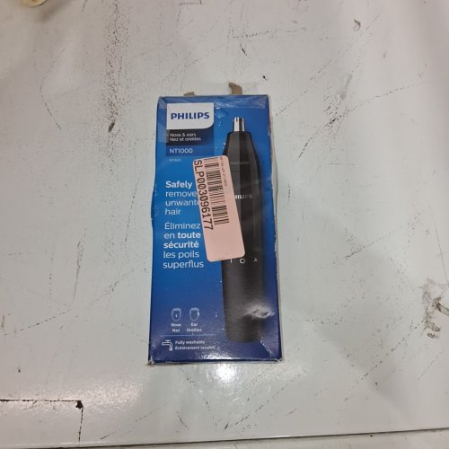 PHILIPS NOSE & EARS BATTERY OPERATED TRIMMER NT1000 - BLACK (MODEL:NT1620/15) image 3