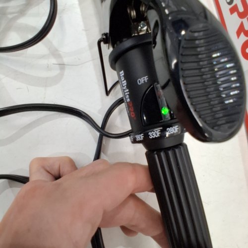 BABYLISSPRO CERAMIX XTREME CERAMIC EXTRA LONG CURLING IRON - 1 1/4" - BLACK (MODEL: BABC125XLSC) image 2