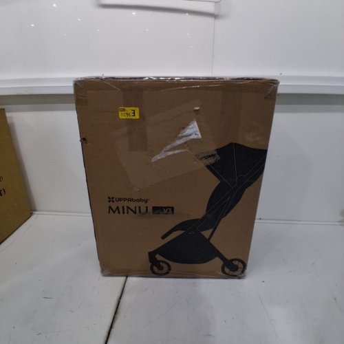 UPPABABY MINU V3 LIGHTWEIGHT FOLDABLE STROLLER - GREYSON (MODEL: ‎0803-MIN-NA-GRY) image 5