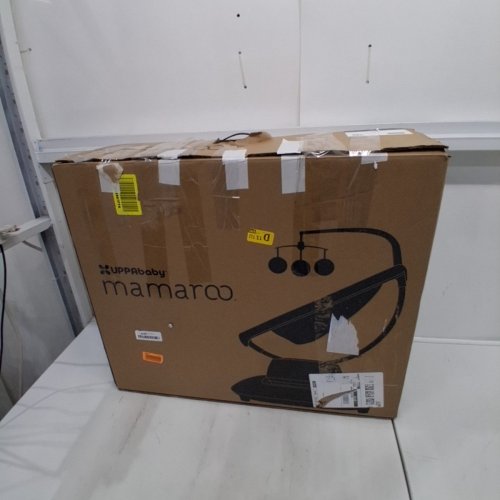 UPPABABY MAMAROO SMART SWING - 5 MOTIONS, 5 SPEEDS, 4 SOUNDS WITH MOTIONSYNC TECHNOLOGY AND BLUETOOTH - 36" - JAKE GREY (MODEL: 2001-MRO-NA-JKE) image 5