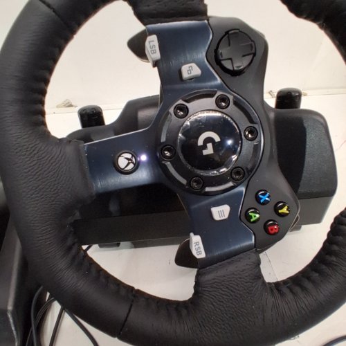 LOGITECH G920 DRIVING FORCE RACE WHEEL, FORCE FEEDBACK STEERING WHEEL WITH PEDALS FOR XBOX ONE/PC (MODEL: 941-000121) image 2
