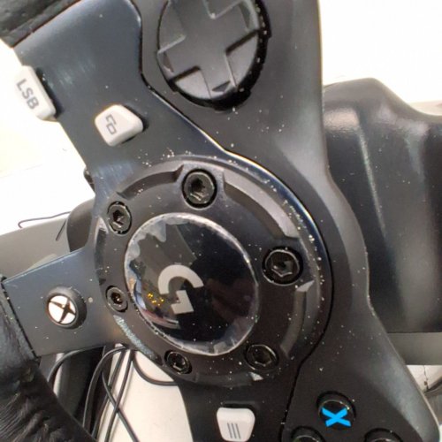 LOGITECH G920 DRIVING FORCE RACE WHEEL, FORCE FEEDBACK STEERING WHEEL WITH PEDALS FOR XBOX ONE/PC (MODEL: 941-000121) image 4