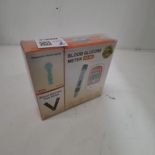 DIABETES BLOOD GLUCOSE MONITOR KIT - WHITE/ORANGE (MODEL: KE-B6) image 2