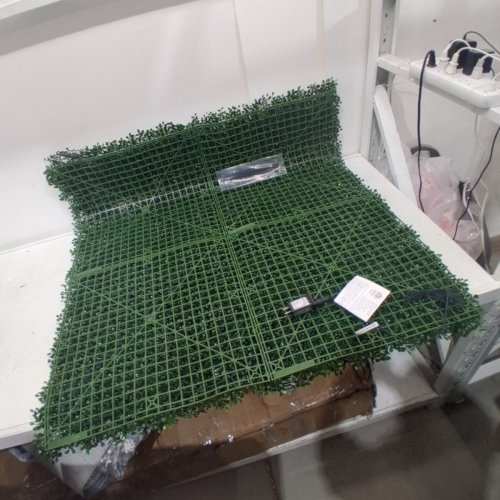 ARTIFICIAL BOXWOOD HEDGE WITH LIGHTS - 40" X 40" - GREEN (MODEL: BOXWOOD400) image 5
