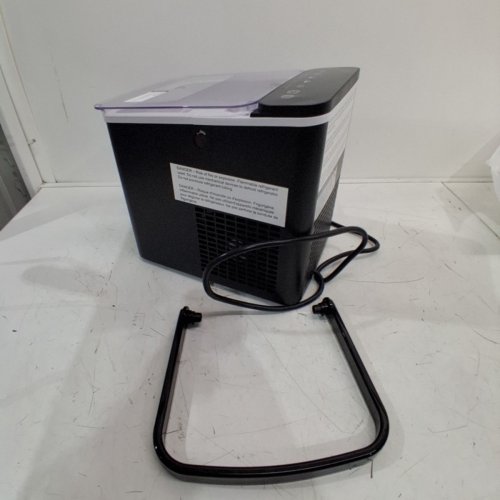 EUHOMY COUNTERTOP ICE MAKER WITH ICE SCOOP AND BASKET - MAKES 26.5LB / DAY - BLACK (MODEL: IM021-B1) image 4