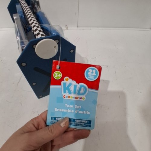 21PC KID CONNECTION KIDS PRETEND PLAY TOOL SET - BLUE - (MODEL: 58089) image 4
