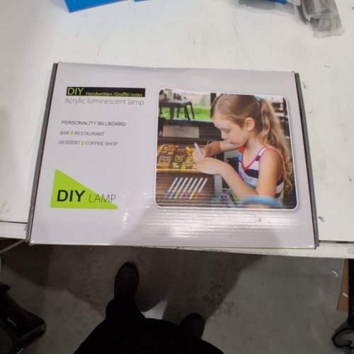 LED DRAWING BOARD 7 COLORS LIGHT ACRYLIC DRY ERASE LUMIBOARD BOARD - 13.7" X 10" - WHITE image 4