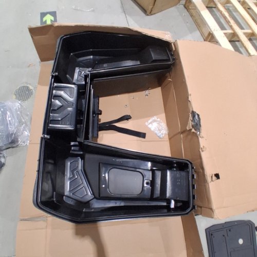 KIMPEX NOMAD ATV REAR TRUNK PASSENGER SEAT - 43" X 30" X 17" - BLACK (MODEL: 458050) image 5