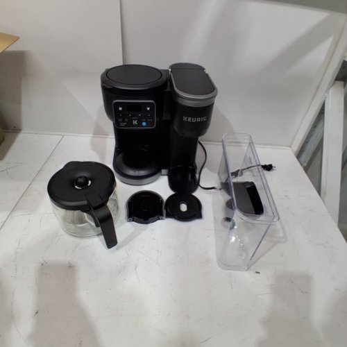 KEURIG K-DUO SINGLE SERVE & DRIP COFFEE MAKER - 12 CUP GLASS CARAFE - BLACK (MODEL: K5600) image 3