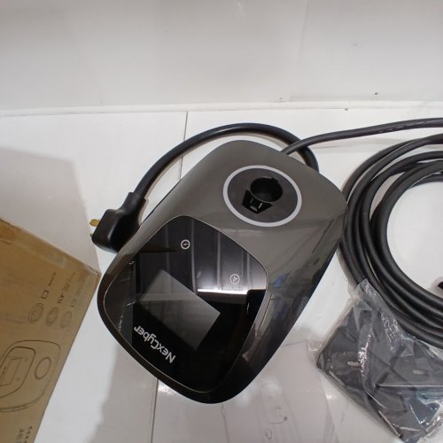 NEXCYBER LEVEL 2 ELECTRIC VEHICLE CHARGER WITH SMART APP CONNECTIVITY - COMPATIBLE WITH ALL J1772 VEHICLE MODELS - 11 KW 240VAC 48A - BLACK (MODEL: ZB04-U011KBH-F017) image 4