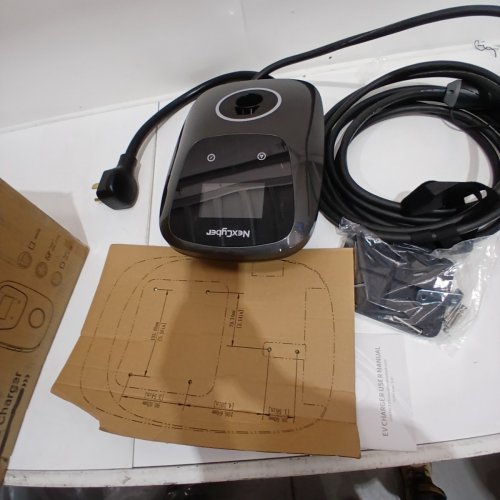 NEXCYBER LEVEL 2 ELECTRIC VEHICLE CHARGER WITH SMART APP CONNECTIVITY - COMPATIBLE WITH ALL J1772 VEHICLE MODELS - 11 KW 240VAC 48A - BLACK (MODEL: ZB04-U011KBH-F017) image 7