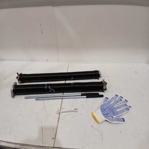 2PC VEVOR GARAGE DOOR TORSION SPRINGS- 24" - BLACK (MODEL: ‎207-2-24) image 2