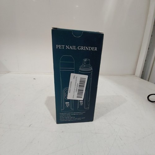 SMEHNSER CORDLESS RECHARGEABLE 3 SPEEDS PET NAIL GRINDER WITH LED LIGHT - WHITE / BLACK (MODEL: M5) image 5