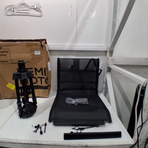 KEMIMOTO FOLDING HUNTING BLIND CHAIR WITH 360° SILENT SWIVEL - 320LBS MAX - BLACK - (MODEL: J038) image 3