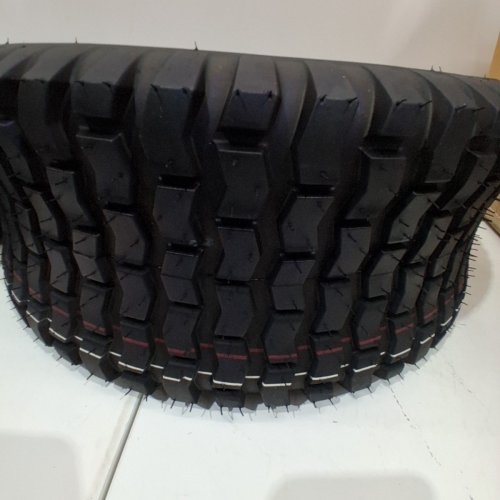 2PK AR-PRO TUBELESS LAWN MOWER/GOLF CART 4-PLY REPLACEMENT TIRES -20 X 8.00-8 - BLACK image 5