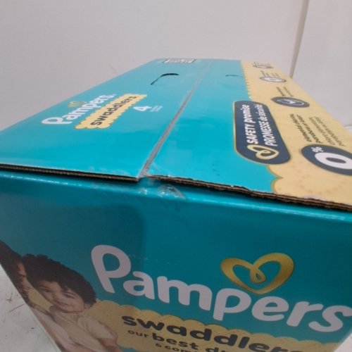 116PK PAMPERS SWADDLERS DIAPERS - SIZE 4 image 3
