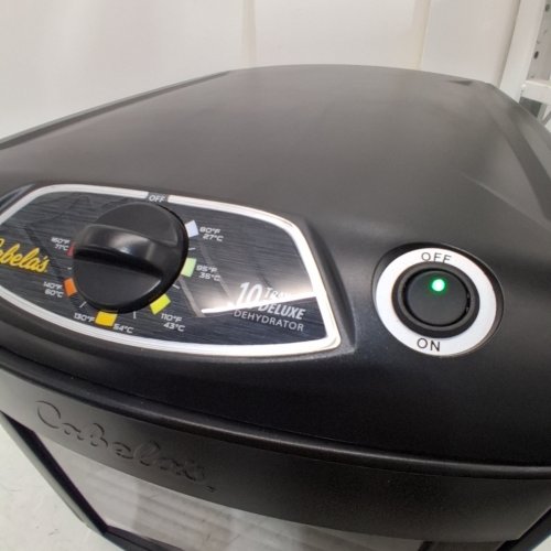 DELUXE 10-TRAY DEHYDRATOR - 20.5" X 14.4" X 16.2" - 900W - BLACK image 2