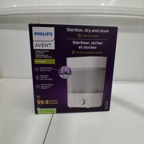 PHILIPS AVENT PREMIUM BOTTLE STERILIZER & DRYER - WHITE - (SCF293/00) image 4