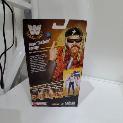 MATTEL WWE LEGENDS ELITE COLLECTION JESSE "THE BODY" VENTURA ACTION FIGURE image 3