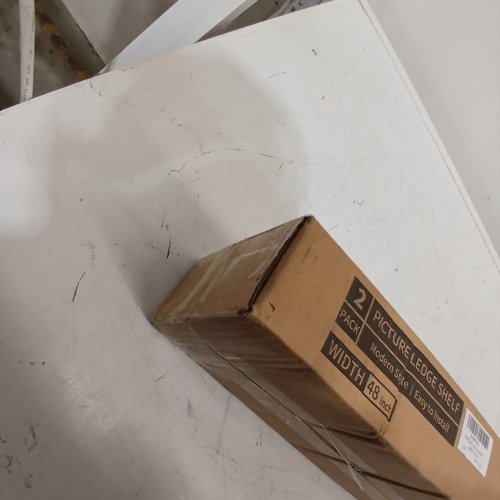 2PK FLYJOE FLOATING SHELVES - 48" - BROWN (MODEL: FL-MDB06-48-2P-BR) image 5