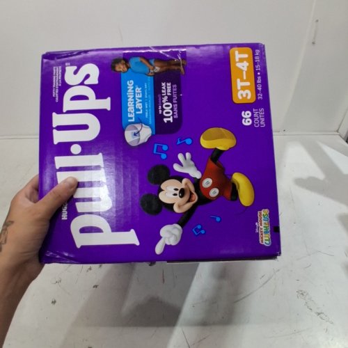 66PK HUGGIES PULL UPS MICKEY MOUSE DIAPERS - 5T-6T image 3