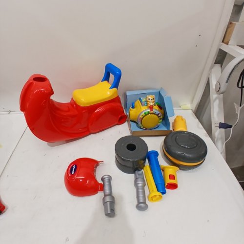 2-IN-1 VTECH MAP & GO SCOOTER - 12M-36M - ENGLISH VERSION - RED image 2